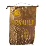 1950s Renault Automobile Dealership Advert. Banner