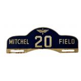 1940s Mitchel Field Air Force License Plate Topper