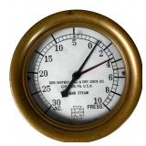 Sun Shipbuilding Co Vacuum & Steam Pressure Gauge