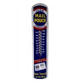 Vntg Mail Pouch Chewing Tobacco Thermometer