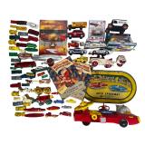 Assortment of Vintage Toy Cars, Tin Toys, Die Cast