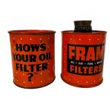 Vintage Fram Oil Filters Ashtray & Lighter Promo
