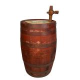 Vintage Coca-Cola Wooden Fountain Syrup Barrel