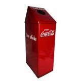 1950s Coca-Cola 'Have a Coke' Metal Trash Can