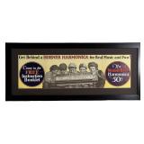 1924 Hohner Marine Band Harmonica Advertising Sign