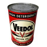 1960s Veedol Motor Oil Advertising Can- Full Seale
