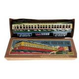 50s Masudaya Animal Express Tin Litho Trolley Car