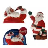 Vintage Coca-Cola Santa Claus Advertising Standees