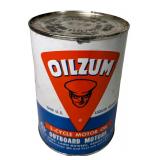 1960s Oilzum Outboard Motor Oil Can- Sealed