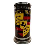Vntg Porsche Dealership Advertising Floor Ashtray