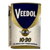 Double-Sided VEEDOL Flying A Motor Oil Sign