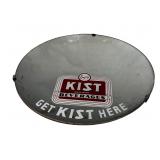 Vintage Kist Beverages Advertising Mirror Sign