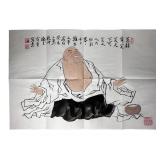 Fan Zeng (Attrib) Chinese Ink & Color on Paper