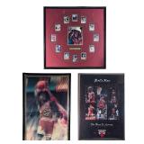 Chicago Bulls & Michael Jordan Framed Memorabilia