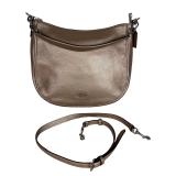 Coach Elle Hobo Platinum Pebbled Leather Bag