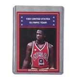 Michael Jordan 1984 USA Olympic Team Rookie Card