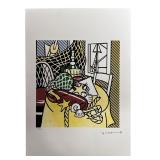 Roy Lichtenstein 'Still Life w Lobster' Lithograph
