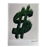 Andy Warhol - Dollar Sign Lim. Edition Lithograph