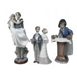 Lladro Porcelain Wedding & Professional Figurines
