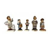 Group of Goebel Hummel Porcelain Figurines
