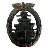 WWII German Kriegsmarine High Seas Fleet Badge