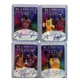 Lebron , Kobe Bryant & Jordan Platinum Cuts Cards