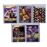 Kobe Bryant Rookie Basketball Cards - Lot of 5