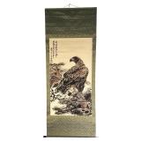 Chinese Eagle Scroll Painting - Ronald Reagan Visi