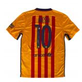 Lionel Messi Signed 2015 FC Barcelona #10 Jersey