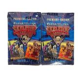 2 Sealed Fleer Ultra Skeleton Warriors Card Boxes