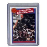 Michael Jordan 1984 USA Olympic Team Rookie Card
