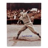 Bob Feller ï¿½Rapid Robertï¿½ Signed Oversized Photo