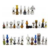 Vintage Miniature Oil & Kerosene Lamps Collection
