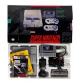 Nintendo Game Console with Super Mario World