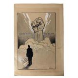 Frederick Little Packer Political Cartoon & Sketch