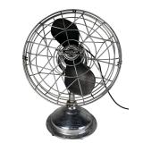 Vintage Fresh'nd-Aire Chrome Art Deco Table Fan