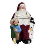 Saks Fifth Avenue LE Santa Cookie Jar