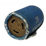 Sealed Roll of 20 1957 Chicago CTA Tokens