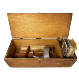 Antique Stereoscope Viewer & Stereoview Cards