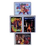 Michael Jordan and Kobe Bryant Basketball Cards