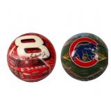 Chicago Cubs & Dale Earnhardt Jr.Bowling Balls