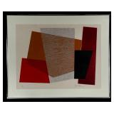 Jacqueline Debutler LE Signed Abstract Etching