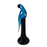 Vintage Murano Art Glass Parrot Cockatoo Sculpture