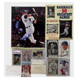 Baseball Legends Signed Memorabilia Collection