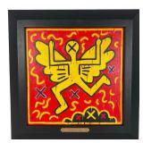 Keith Haring (Manner) Pop Art Oil Painting