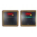 Miller Beer Lighted Motion Advertising Signs