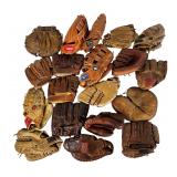 Large Assortment of Vintage Baseball Gloves