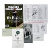 Golf Legends Autograph Collection - Woods, Palmer,