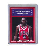 Michael Jordan 1984 USA Olympic Team Rookie Card