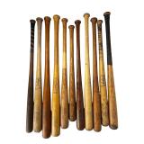 Vintage Louisville Slugger Baseball Bat Collection